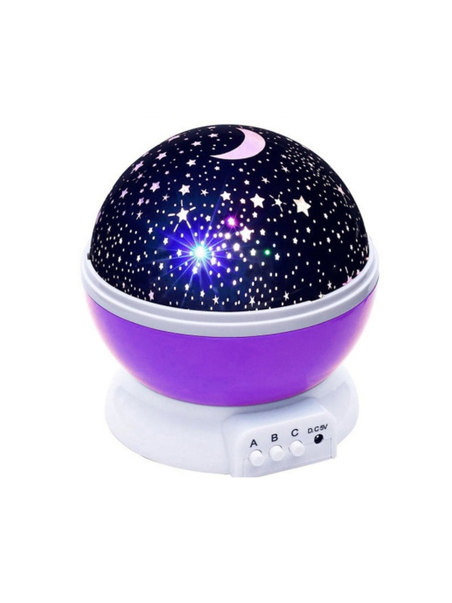 

Ночник проектор Sky Star Master 00117969 фиолетовый, 59082