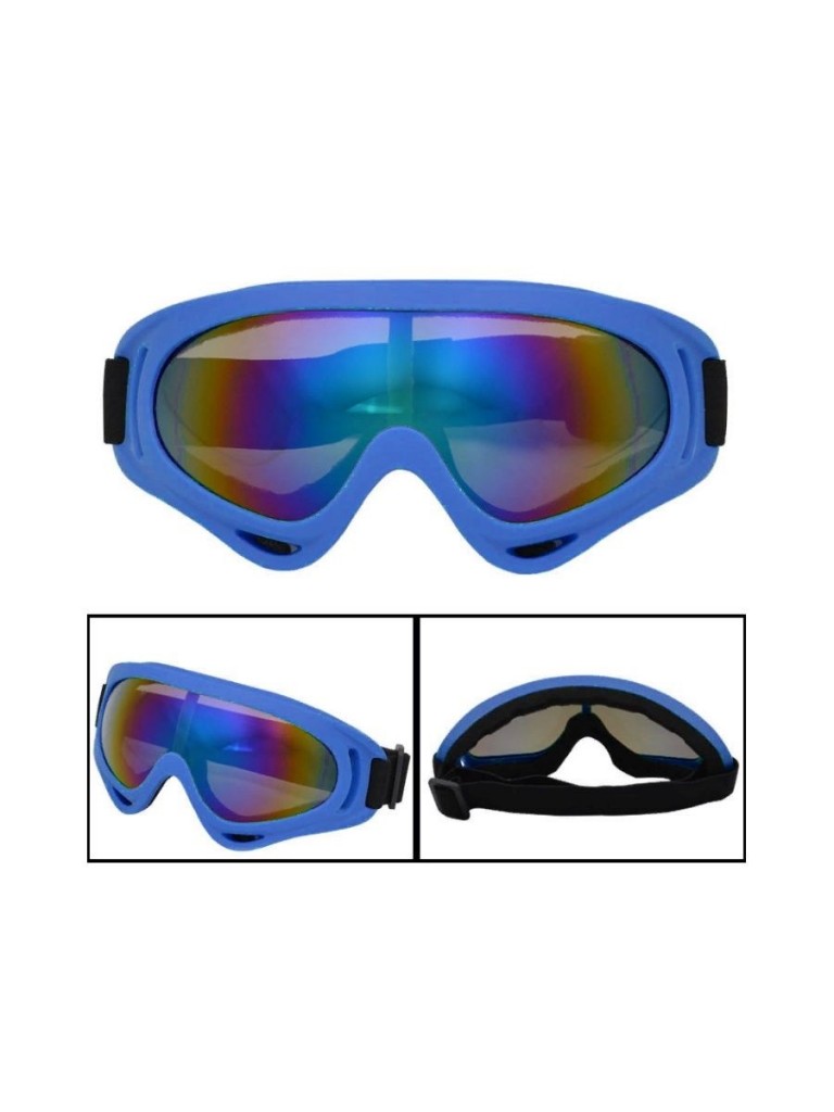 Защитная спортивная горнолыжная маска - спортивные очки Ripoma 00117277 синий