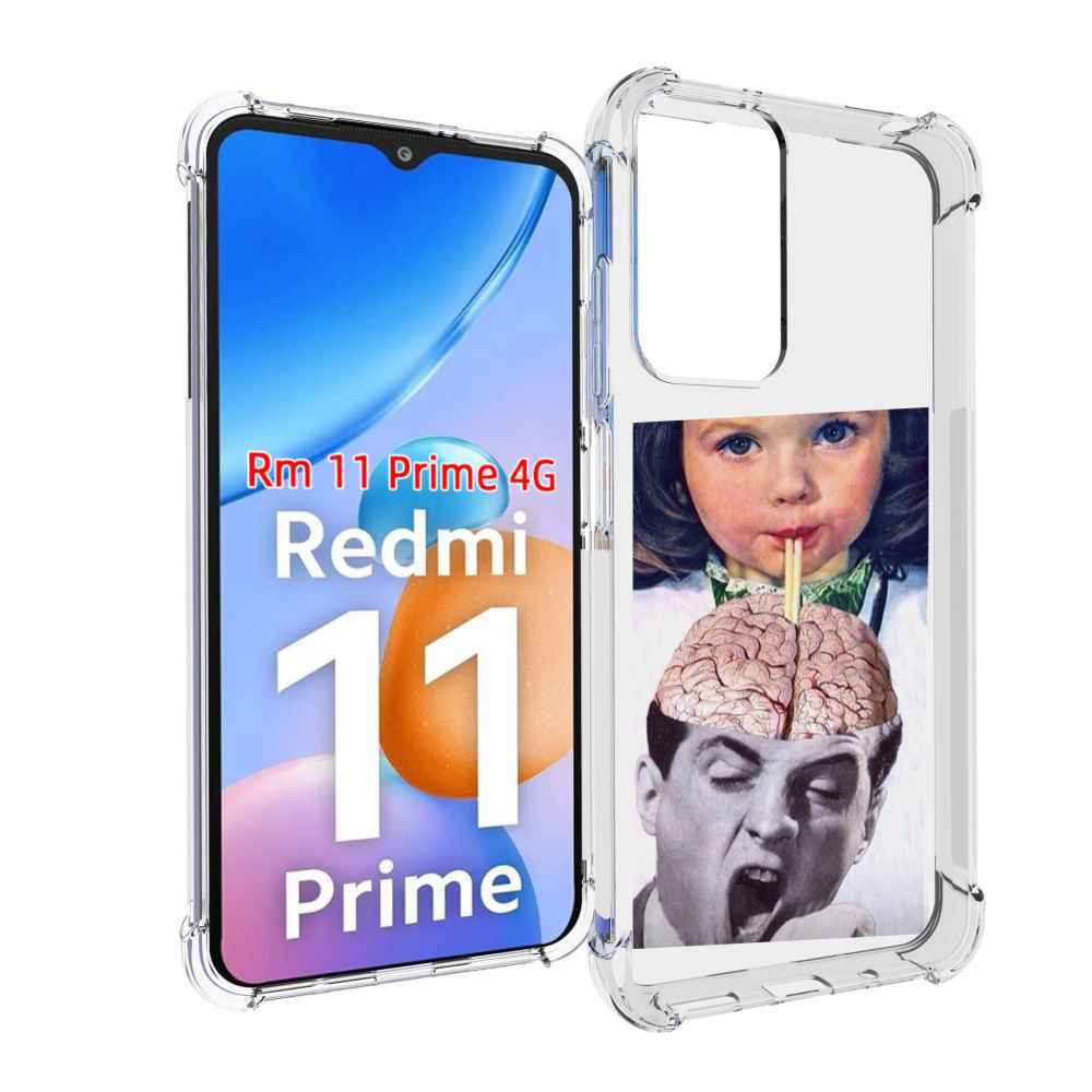 

Чехол MyPads на-здоровье для Xiaomi Redmi 11 Prime 4G, Прозрачный, Tocco