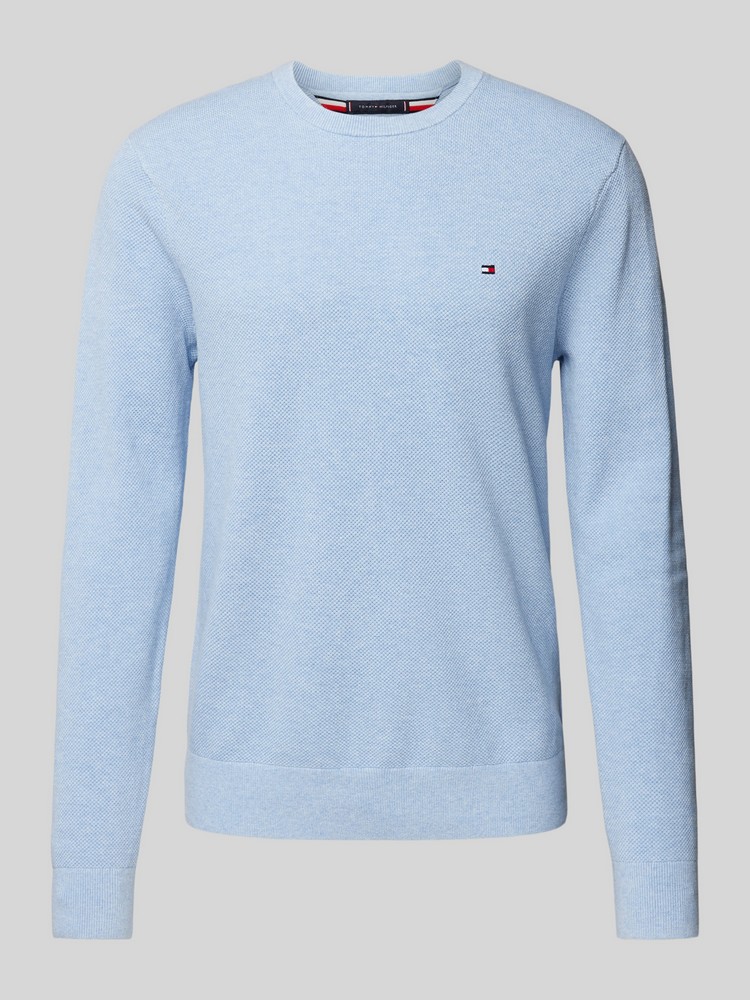 

Джемпер мужской Tommy Hilfiger MW0MW36347 синий XXL, MW0MW36347