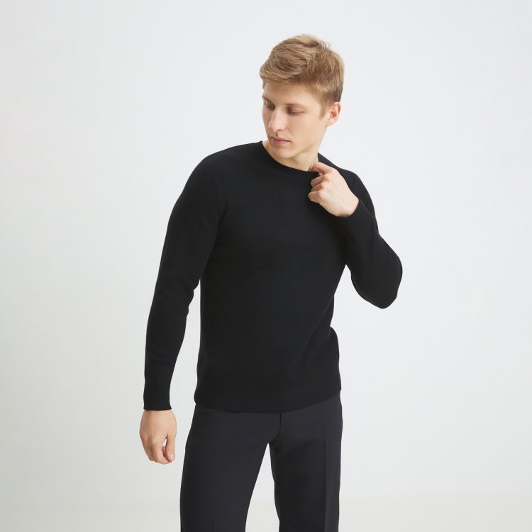 

Джемпер мужской Maison David JX09 черный 3XL, JX09
