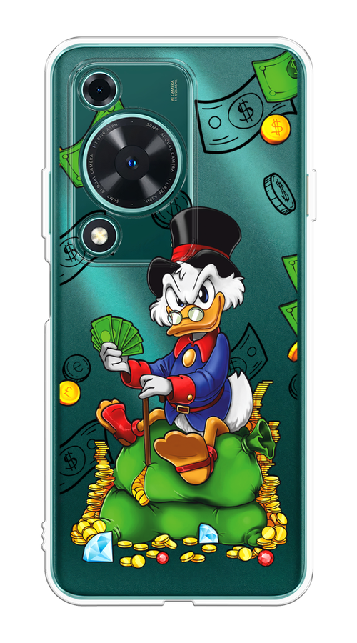 

Чехол на Huawei Nova Y72 "Scrooge Richness", Черный;синий;зеленый, 6123650-1