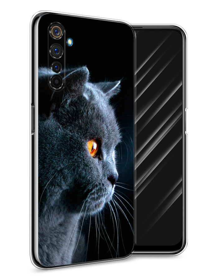 

Чехол Awog на Realme 6 Pro "Благородный кот британец", Разноцветный, 252850-2