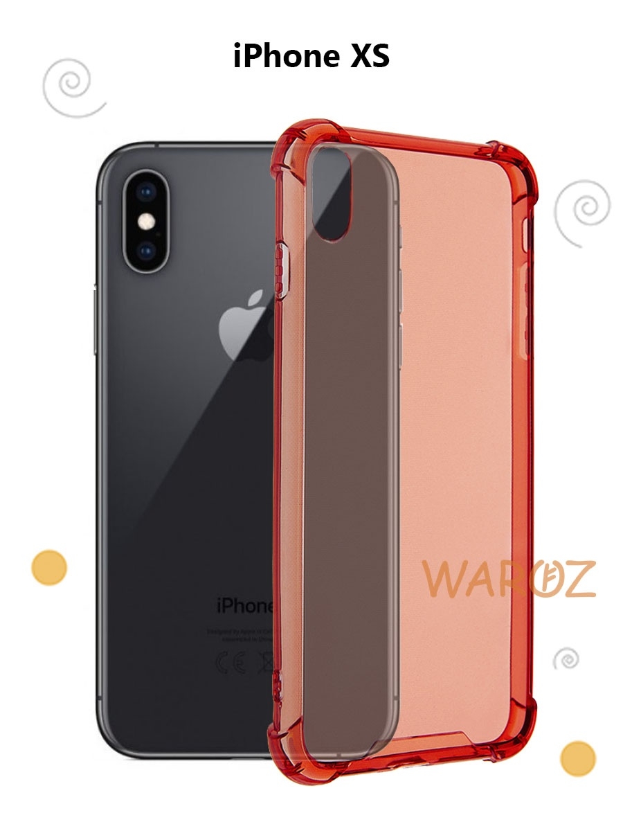 

Чехол на Apple iPhone XS/X противоударный цветной