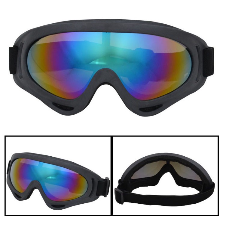Защитная спортивная горнолыжная маска - спортивные очки Ripoma 00117283 черный