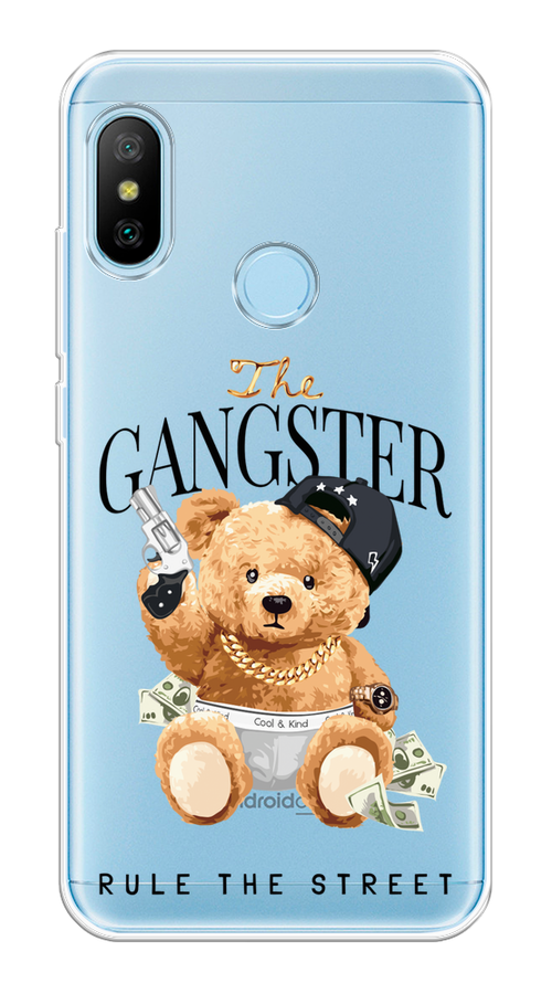 

Чехол на Xiaomi A2 Lite "The Gangster", Бежевый;серый;черный, 34050-6