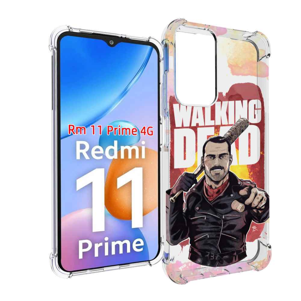 Чехол MyPads ниган-смит для Xiaomi Redmi 11 Prime 4G