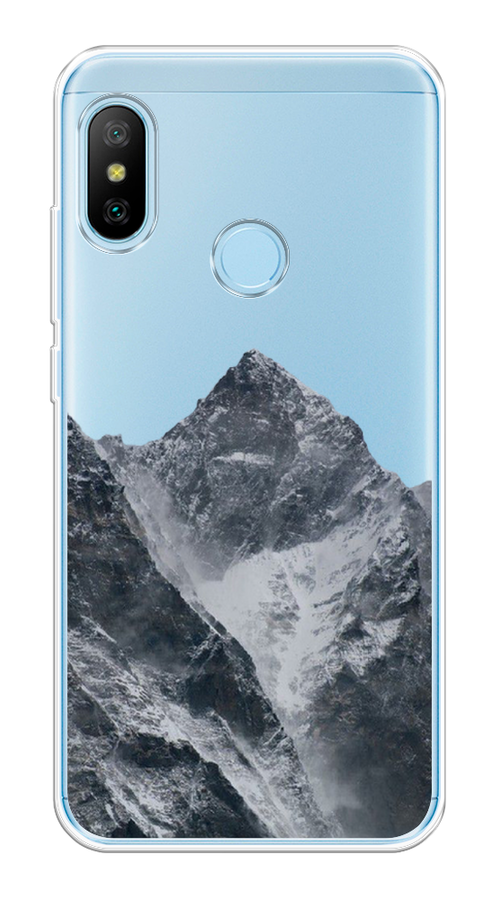 

Чехол на Xiaomi A2 Lite"Горы арт 4", Серый;бежевый, 34050-2