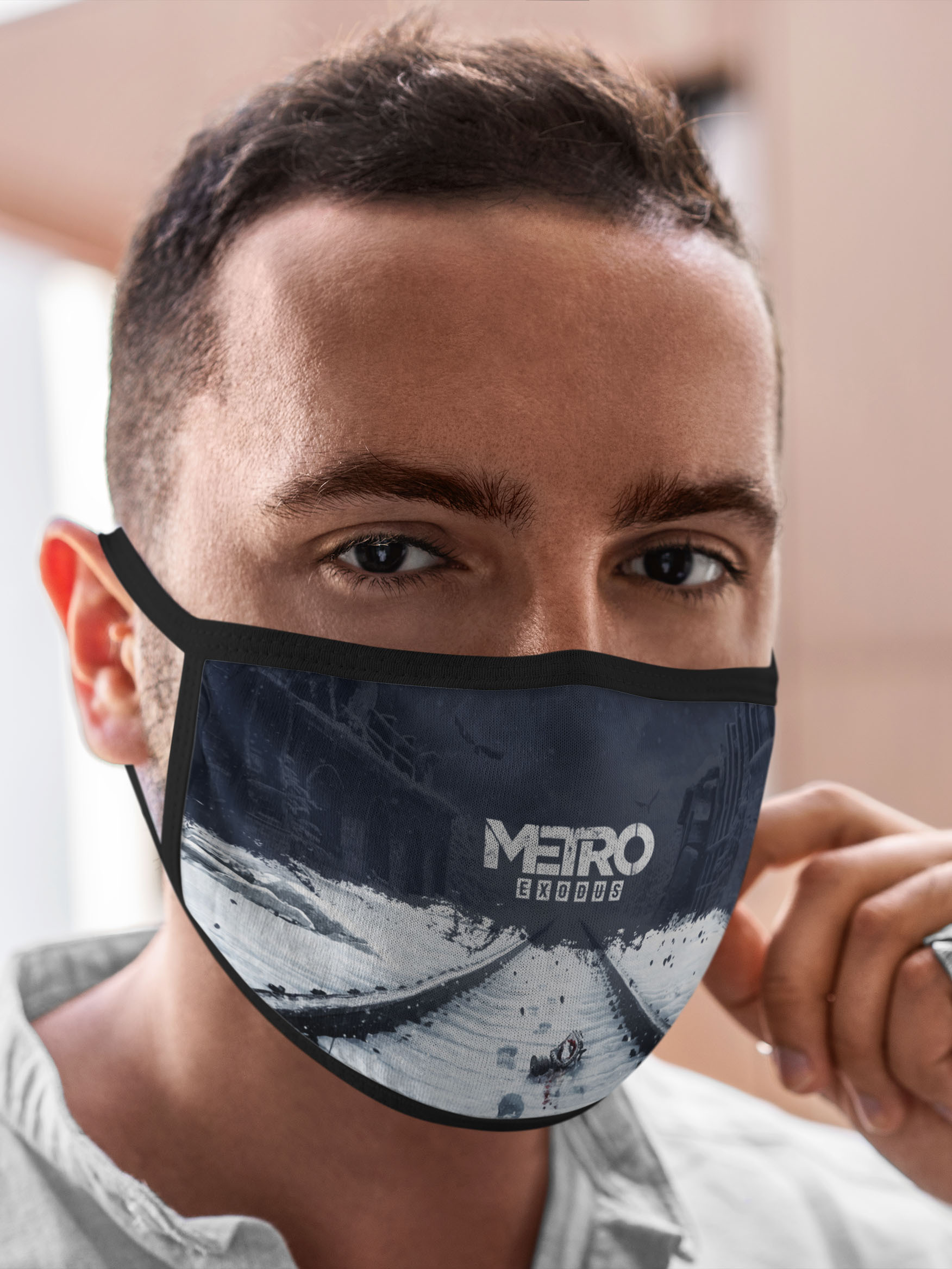 

Многоразовая маска унисекс Burnettie Metro Exodus, Разноцветный, Metro Exodus