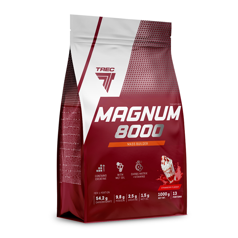 Magnum 8000, 1000 г, вкус: клубника