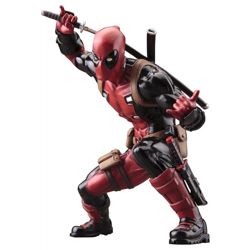 фото Фигурка kotobukiya дэдпул - deadpool marvel comics artfx statue (20 см) 102103