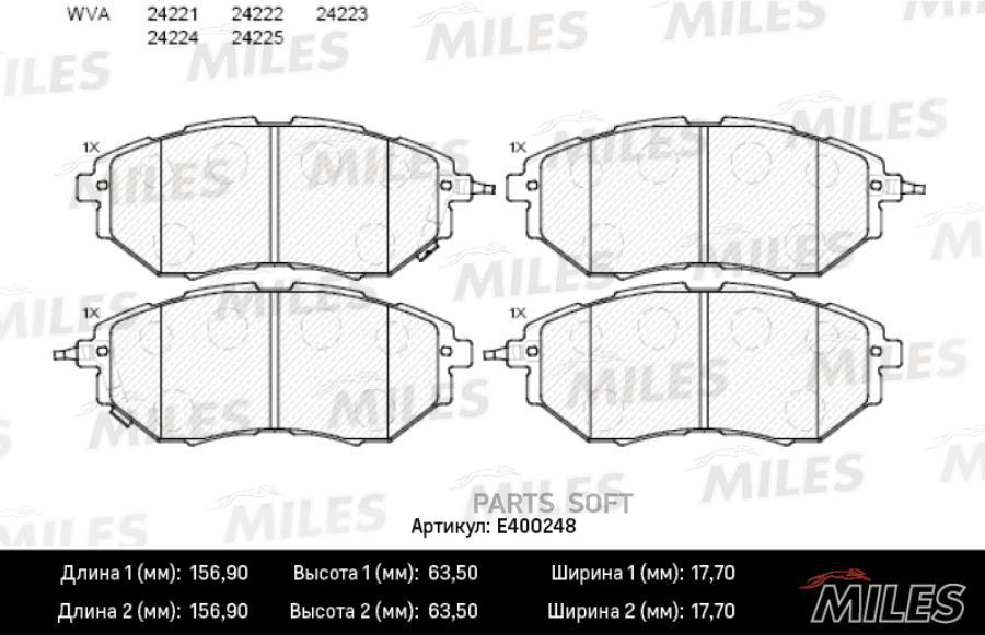 

Колодки тормозные передние SUBARU LEGACY/OUTBACK/TRIBECA 2.0-3.6 03- ( Смесь Low-Metallic