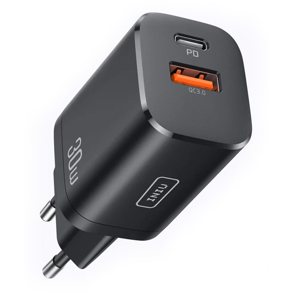 

Сетевое зарядное устройство Iтшг Ai-611 type-c - usb 2xUSB 3 А черный, Ai-611