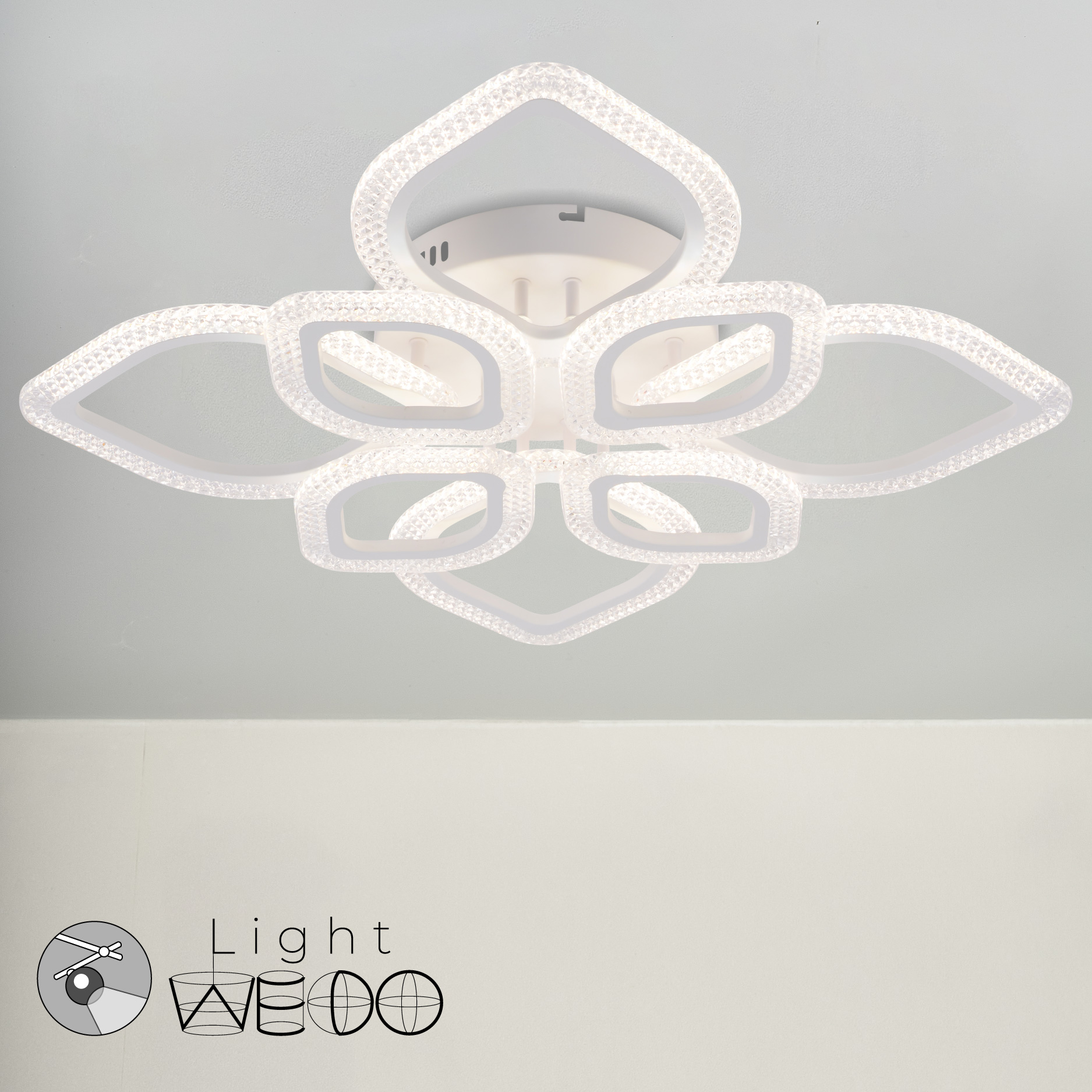 

Люстра потолочная Wedo Light люстра светодиодная диммируемая белая, WD6005