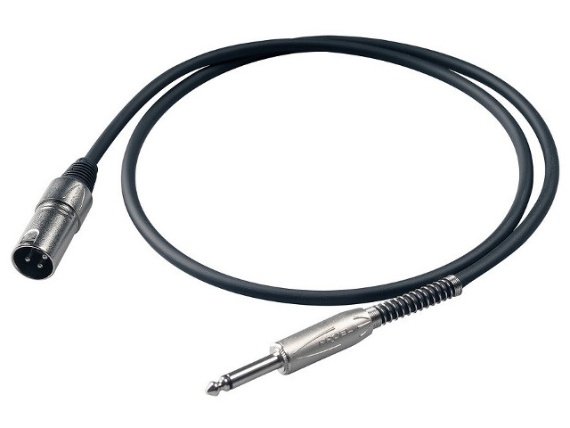 фото Шнур proel 6.3mm jack m - xlr m xtra250lu5 5m