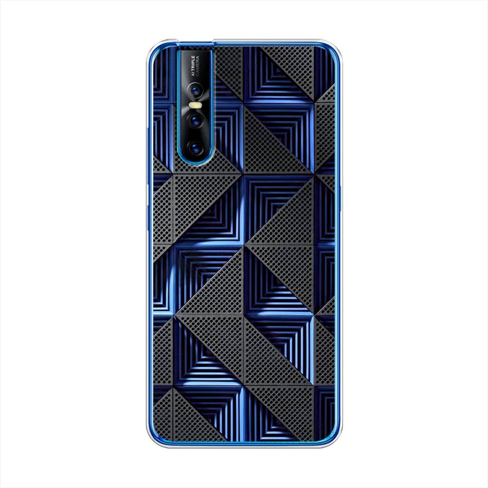 

Чехол для Vivo V15 Pro "IBM", Серый;синий, 261150-3