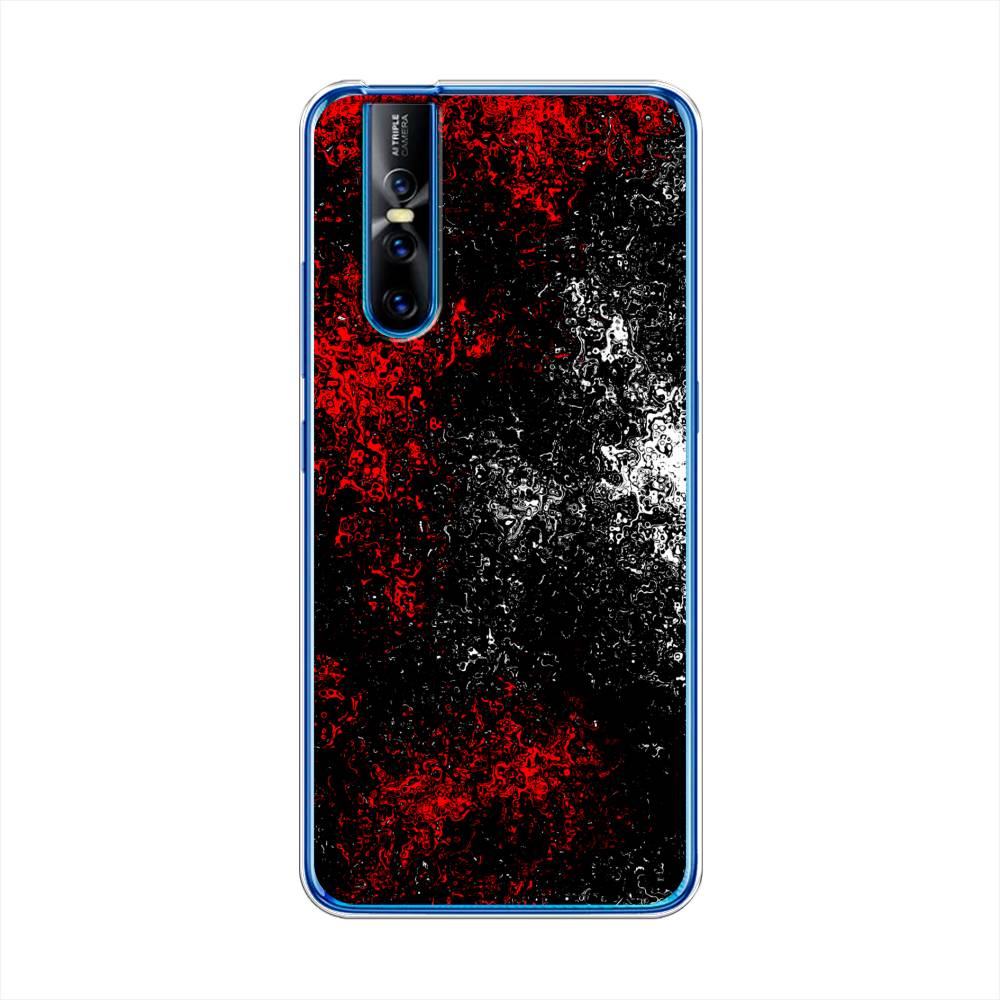 

Чехол для Vivo V15 Pro "Монотипия", Красный;черный;белый, 261150-3