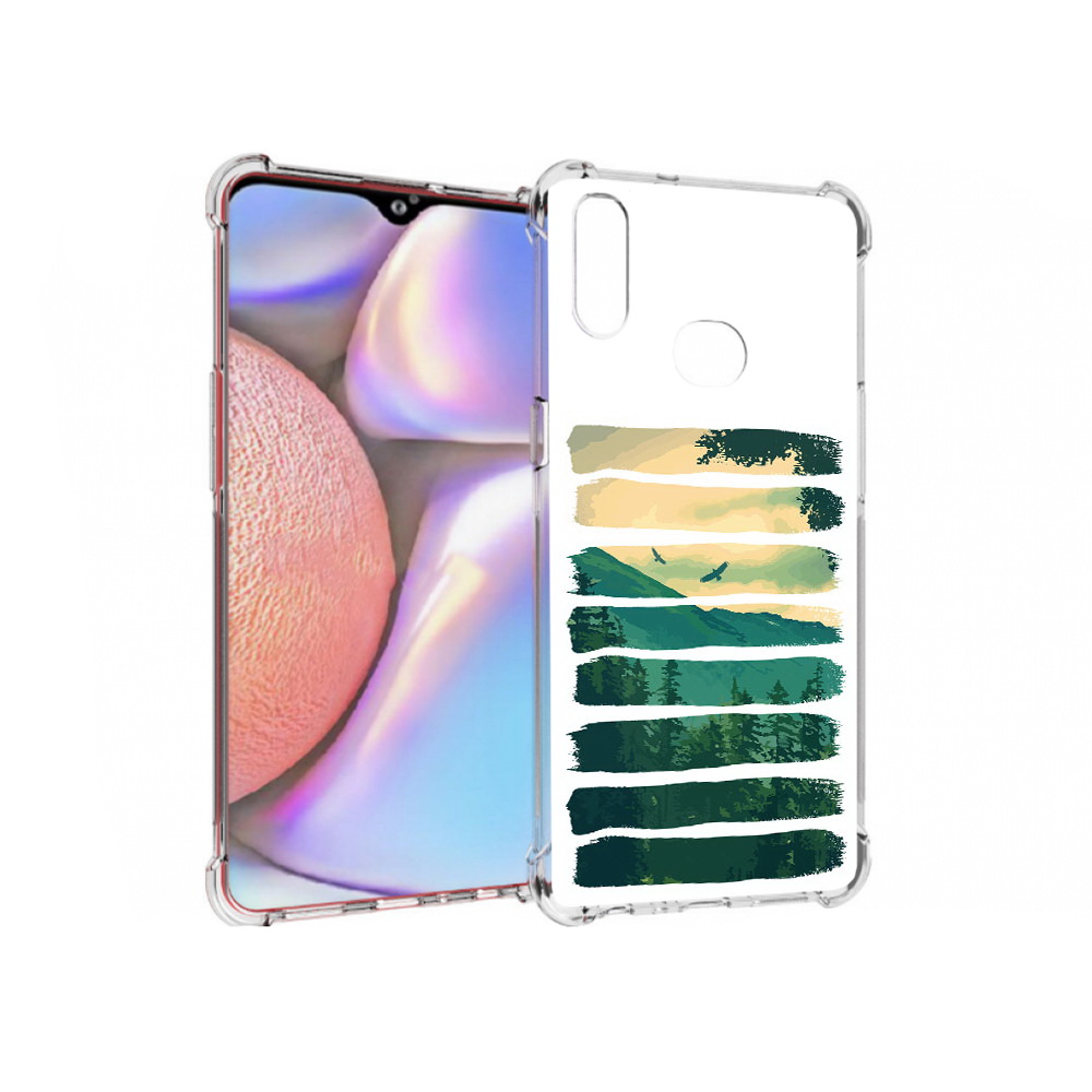 

Чехол MyPads Tocco для Samsung Galaxy A10s Лесная чаща (PT139908.534.107), Прозрачный, Tocco