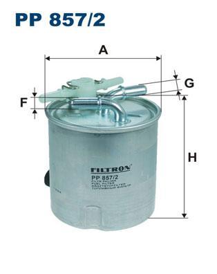 

Фильтр топливный Filtron PP8572