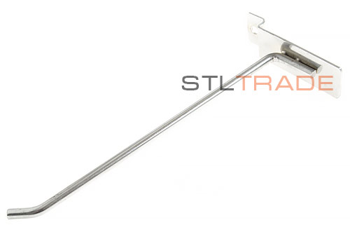 

Крючок металлический, 200x6мм, Серебристый