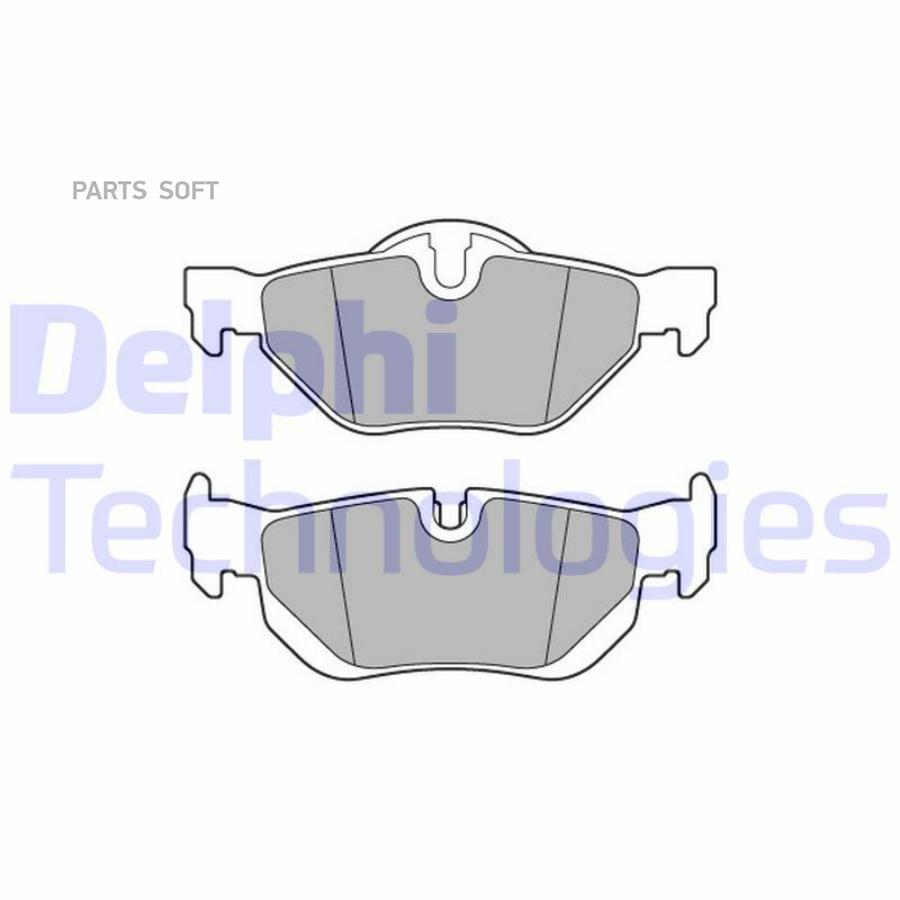 

Колодки Тормозные Bmw E81/E87/E90/E91/E84 X1 Задние Delphi арт. LP3618