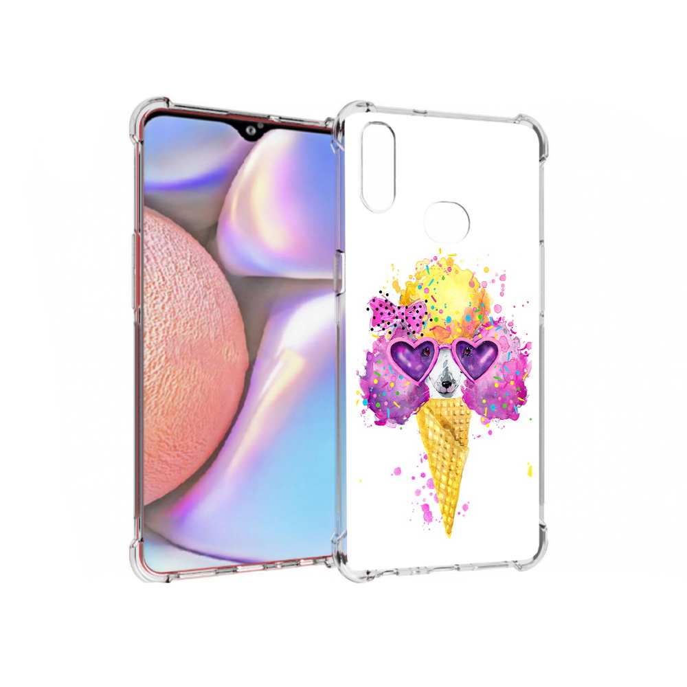 

Чехол MyPads Tocco для Samsung Galaxy A10s Рожок (PT139908.534.146), Прозрачный, Tocco
