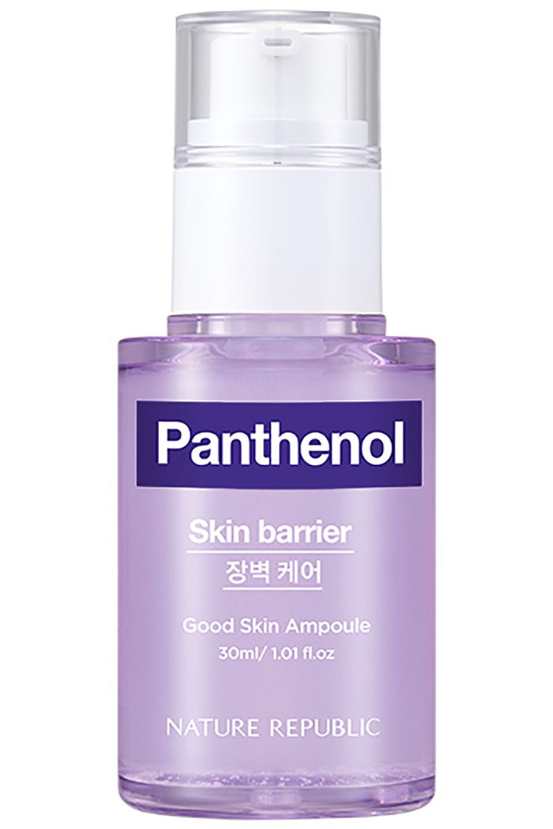 Ампульная сыворотка для лица с пантенолом NATURE REPUBLIC Good Skin Panthenol Ampoule 30мл сыворотка флюид для лица pure line с гиалуроном и d пантенолом 30мл