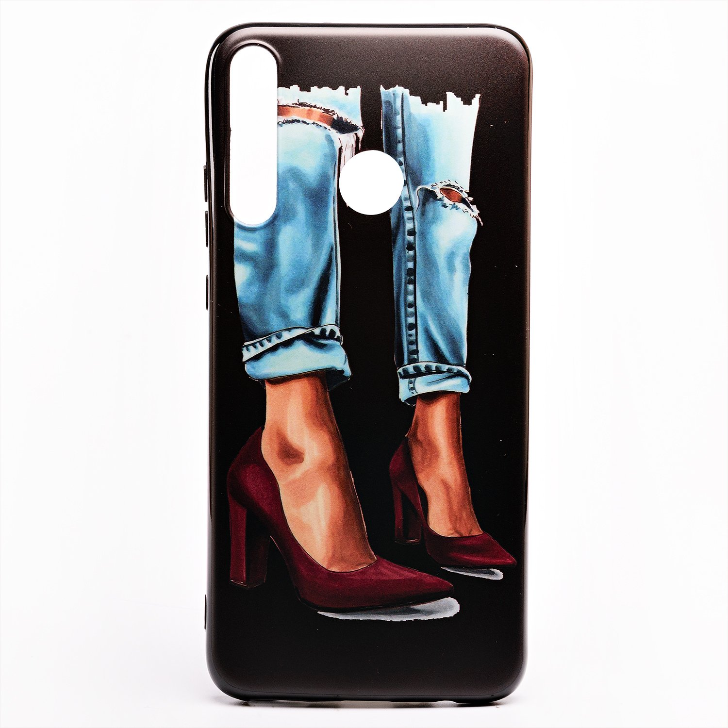 

Чехол Honor 9C (AKA-L29), P40 Lite E (ART-L29) силиконовый (рис.195/003), Черный