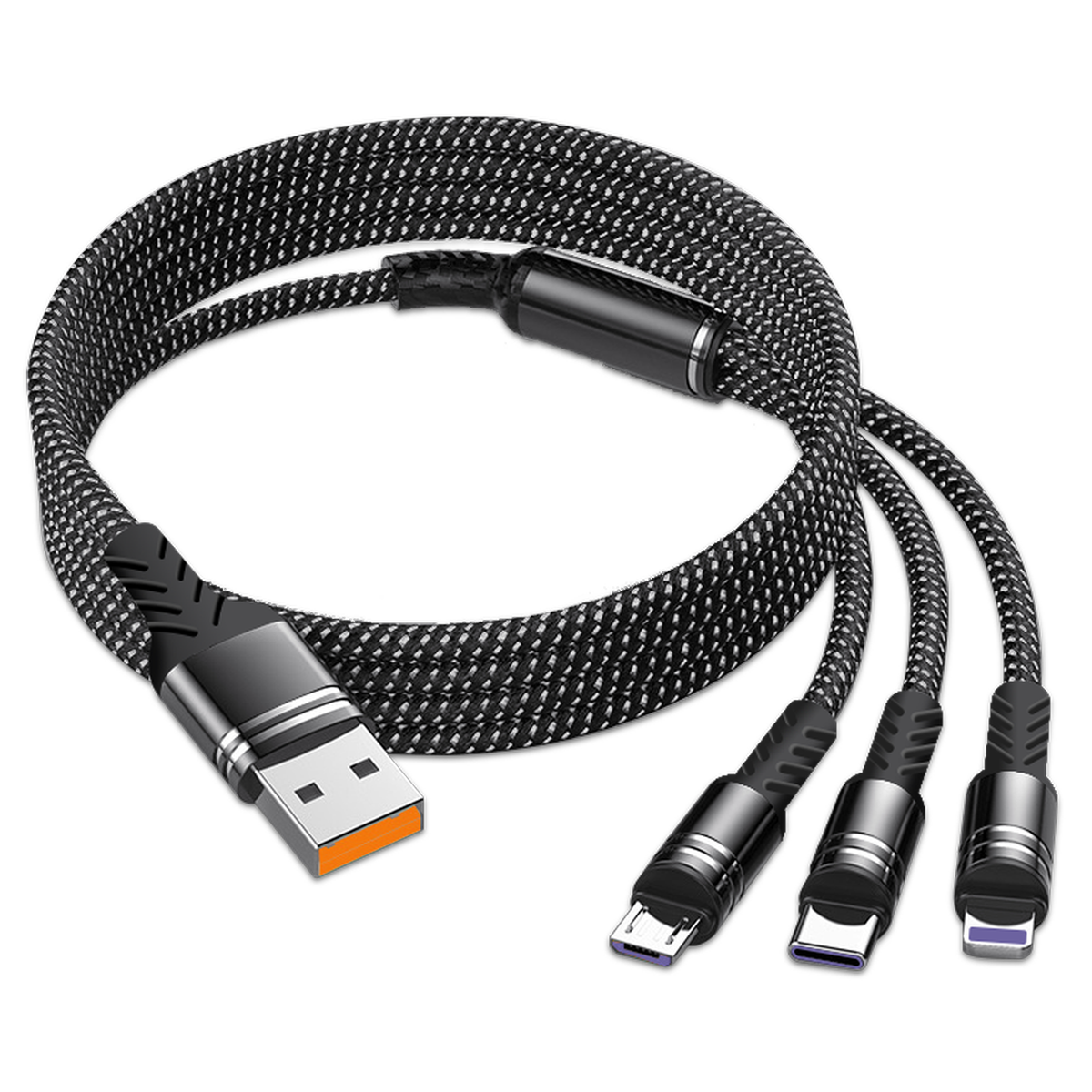 

Провод для зарядки телефона 3 в 1 (Type-C/Lightning/Micro-USB), K22MCL-A