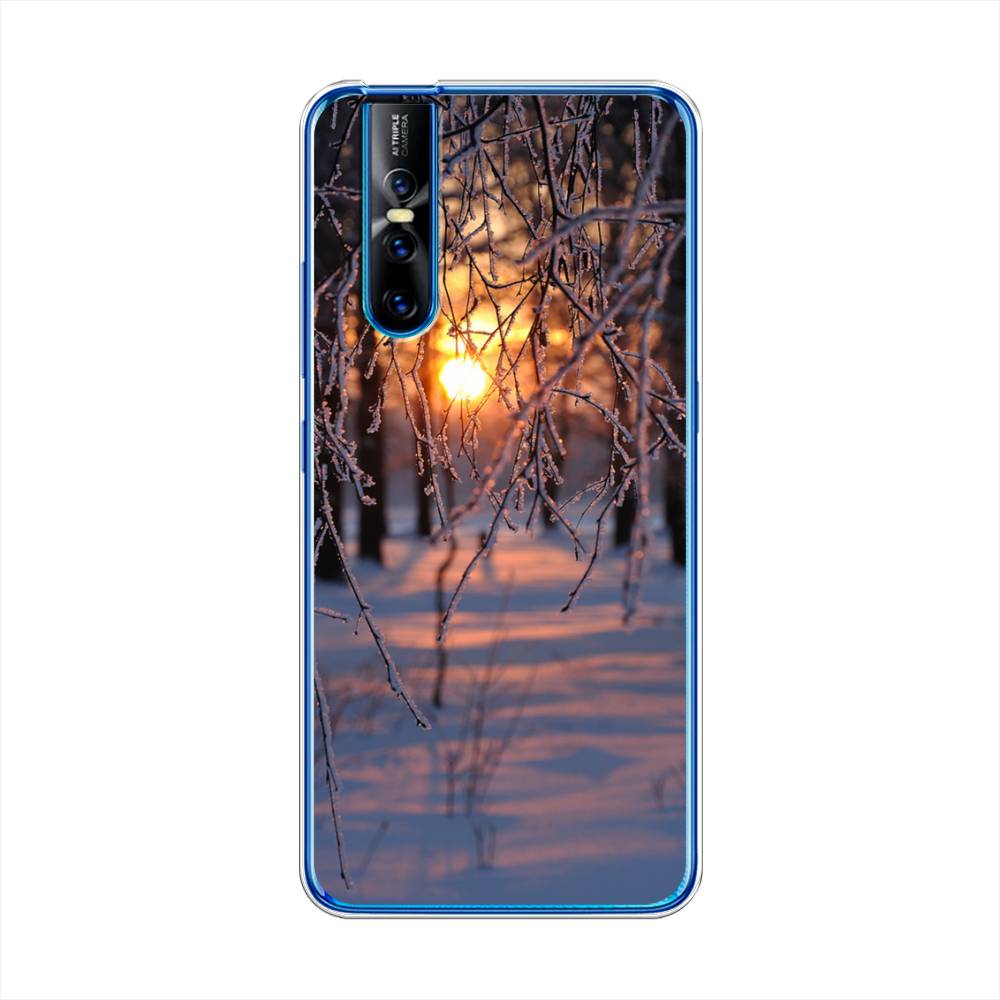 

Чехол для Vivo V15 Pro "Зима 7", Оранжевый;розовый;черный, 261150-2