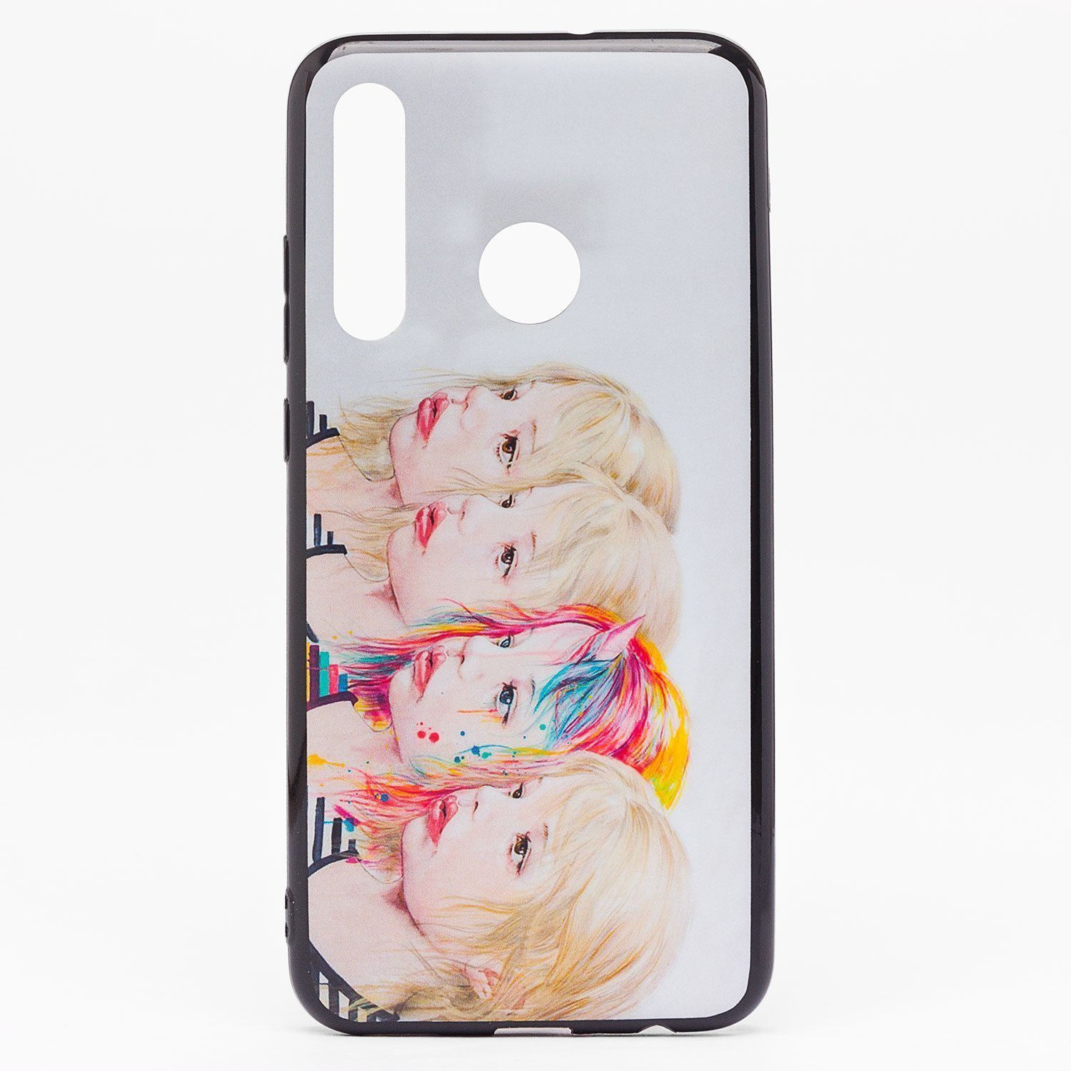 

Чехол Huawei Y9 Prime 2019 (STK-L21, STK-22) силиконовый (рис. 175/009), Белый