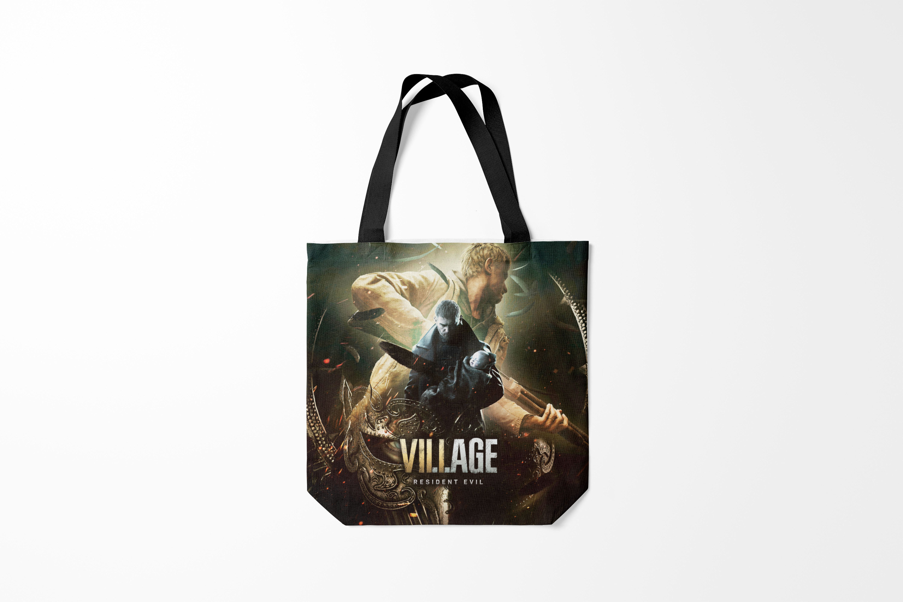 

Сумка шoппер унисекс Burnettie Resident evil Village, разноцветный, Resident evil Village