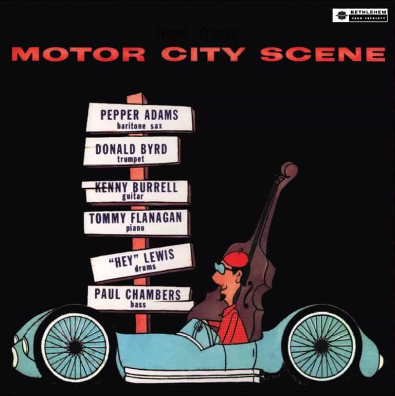 Donald Byrd & Pepper Adams Motor City Scene (LP)