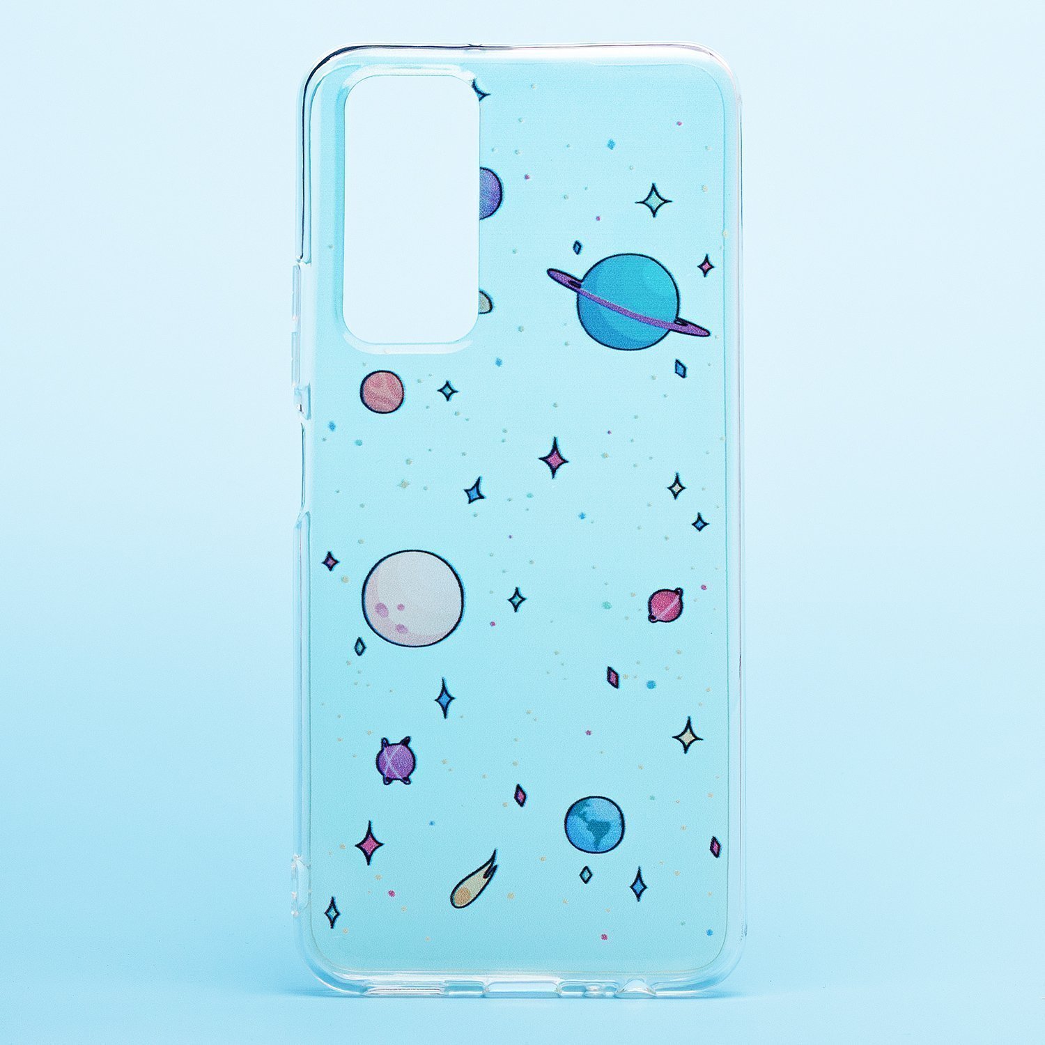 

Чехол Huawei P Smart 2021 (PPA-LX1) силиконовый (рис. 242/007), Прозрачный