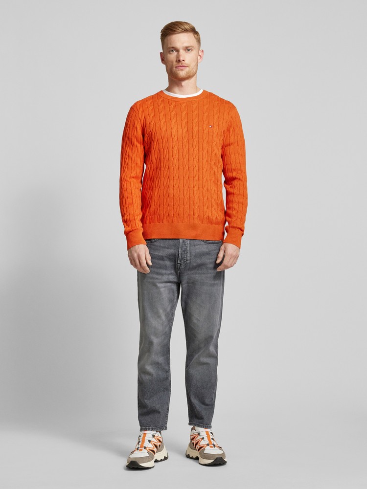 

Джемпер мужской Tommy Hilfiger MW0MW33132 оранжевый XXXL, MW0MW33132