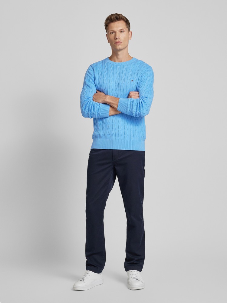 

Джемпер мужской Tommy Hilfiger MW0MW33132 синий L, MW0MW33132