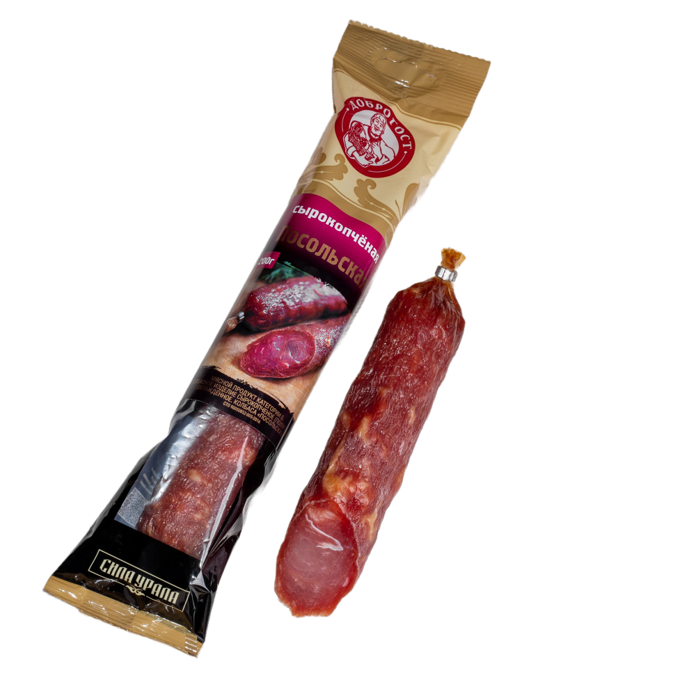 

Колбаса сырокопченая Доброгост Посольская 200 г