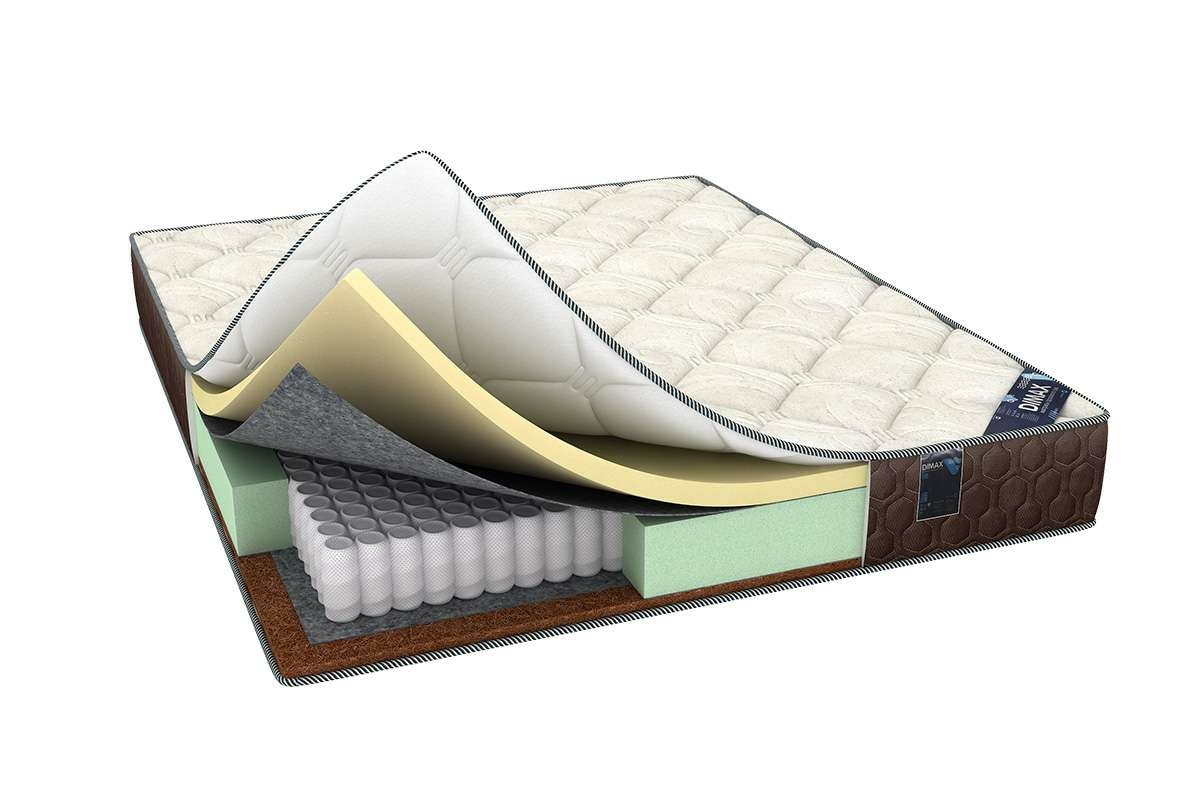 

Матрас Dimax Элемент Мемо Хард 195x210, Элемент Мемо Хард
