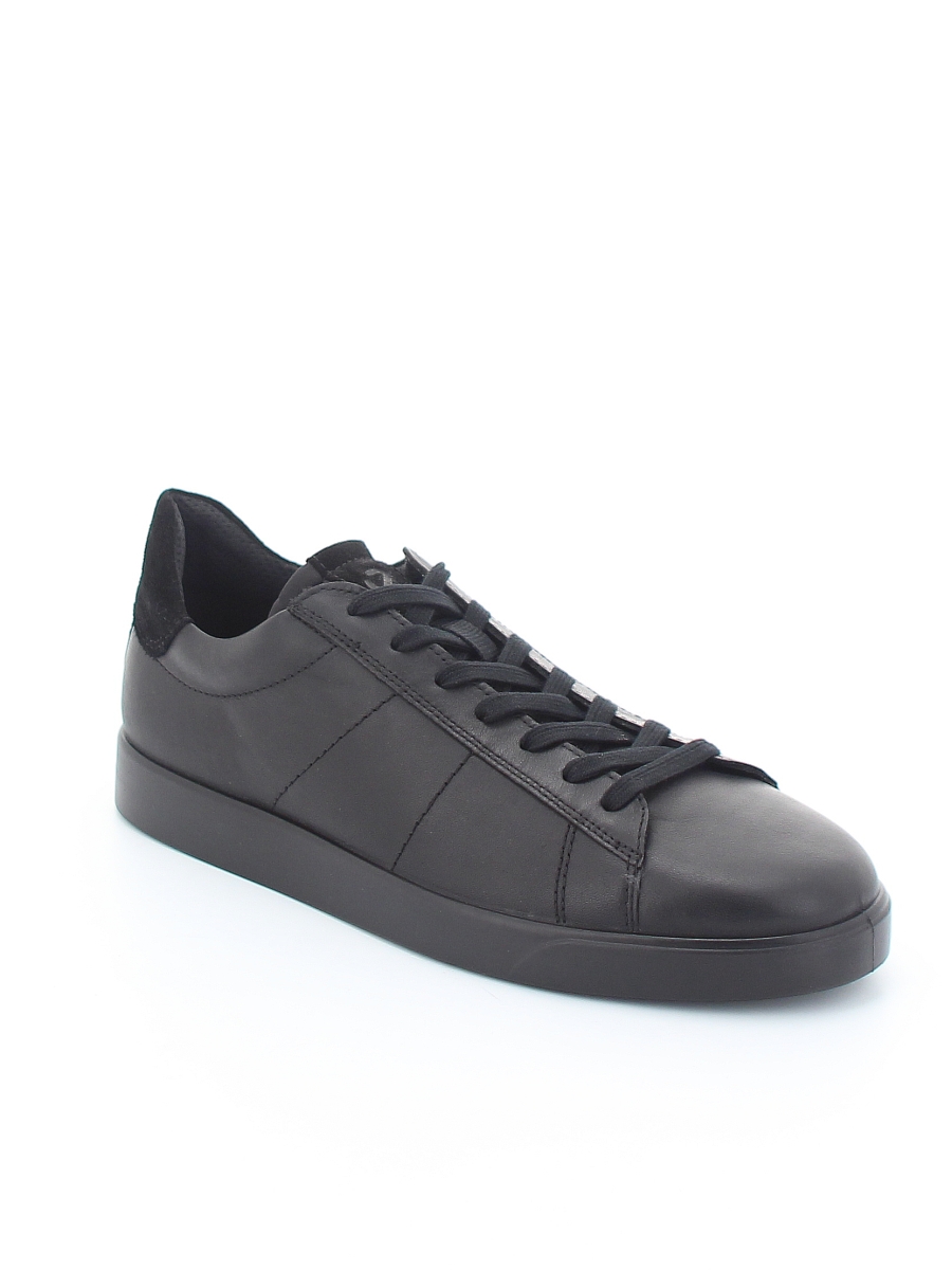

Кеды мужские ECCO 521304/51052 черные 10 UK, Черный, 521304/51052