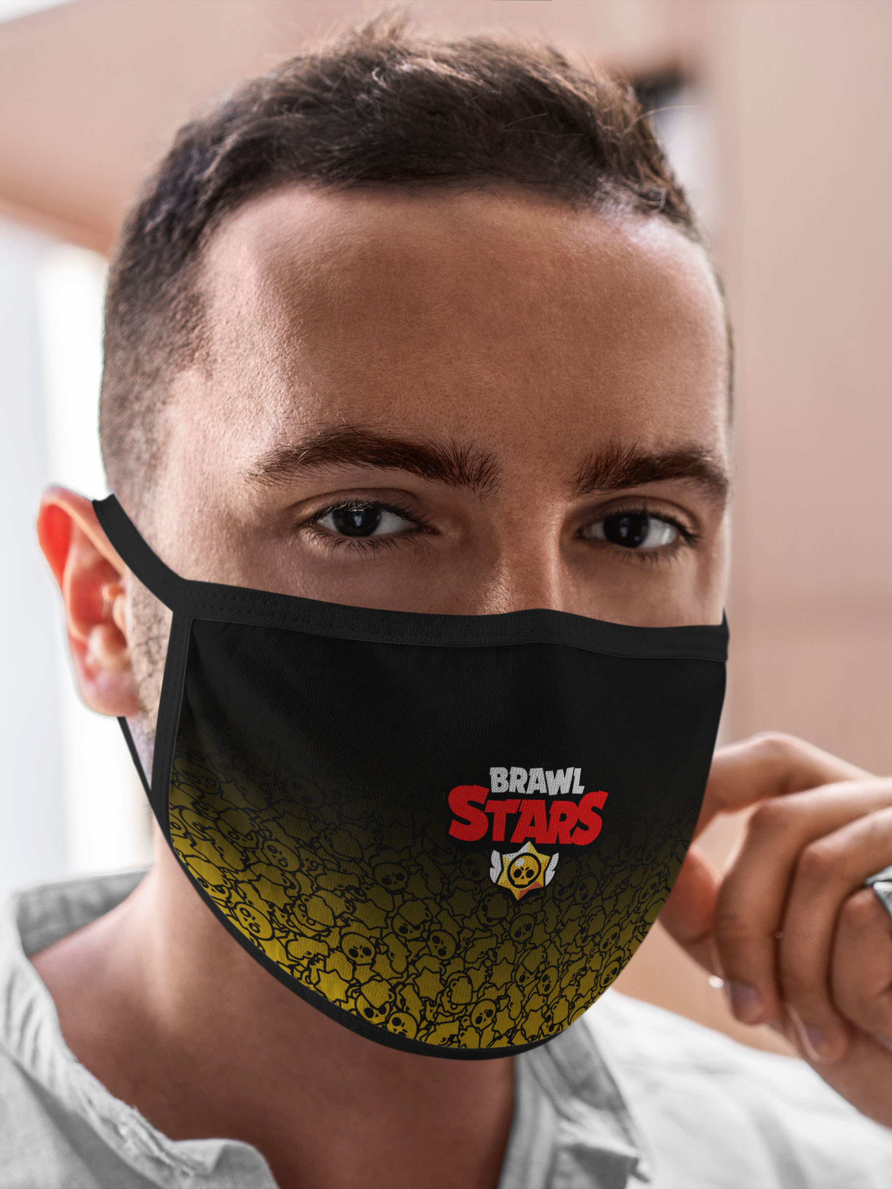

Многоразовая маска унисекс Burnettie Brawl Stars, Разноцветный, Brawl Stars