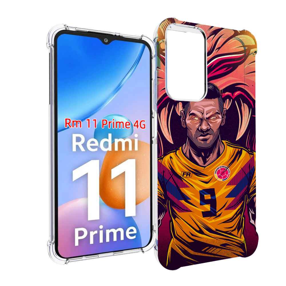 

Чехол MyPads парень-тигр-красный для Xiaomi Redmi 11 Prime 4G, Прозрачный, Tocco