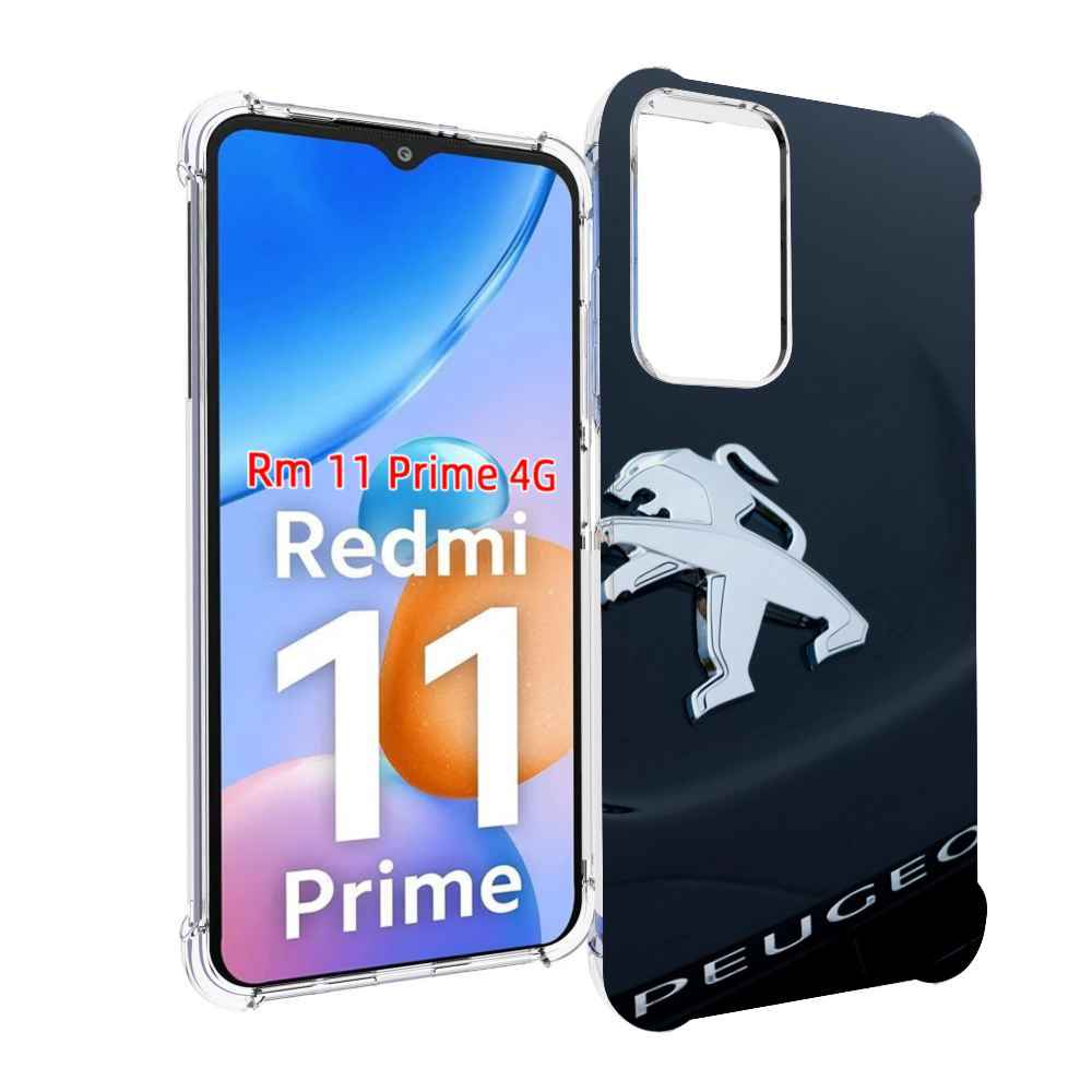 

Чехол MyPads пежо peugeot 2 для Xiaomi Redmi 11 Prime 4G, Прозрачный, Tocco