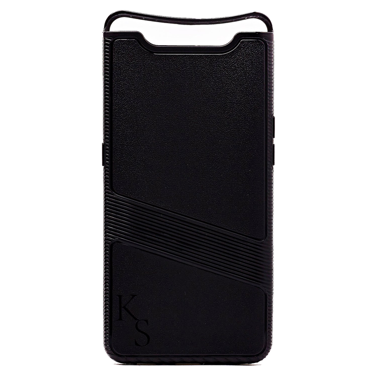 

Чехол Samsung SM-A805F (Galaxy A80) силиконовый KS <черный>