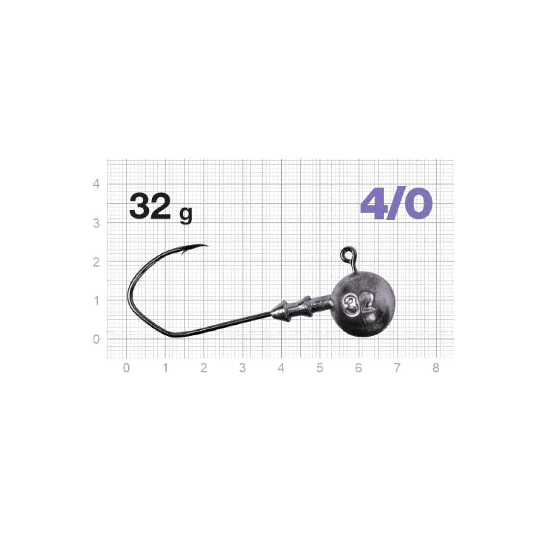 

Джиг-головки Nautilus CLAW NC-1021 крючок 4/0, 32гр (3шт), Серебристый;черный, 1021-32