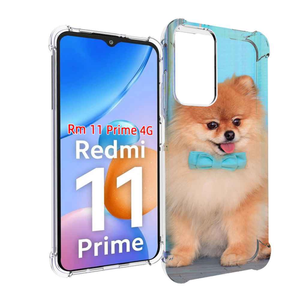

Чехол MyPads померанскии шпиц для Xiaomi Redmi 11 Prime 4G, Прозрачный, Tocco