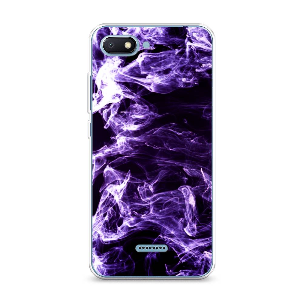 

Чехол на Xiaomi Redmi 6A "Фиолетовый дым", Фиолетовый;белый;черный, 34150-3