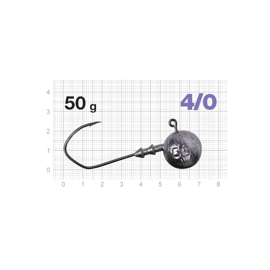 

Джиг-головки Nautilus CLAW NC-1021 крючок 4/0, 50гр (3шт), Серебристый;черный, 1021-50