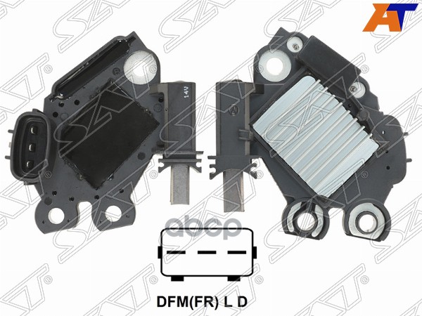 Sat Реле-Регулятор Напряжения Генератора Hyundai Sonata 05-/Kia Carens 06-/Magentis 2.0/2.