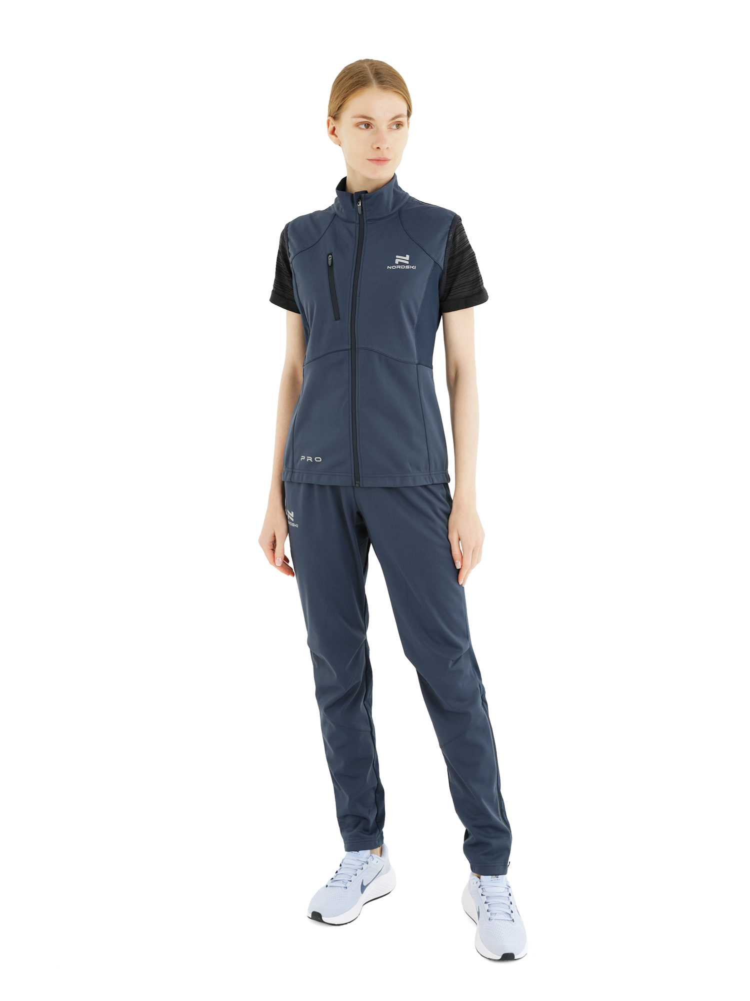 

Спортивные брюки женские NordSki Nsw522125 синие 2XL, Nsw522125