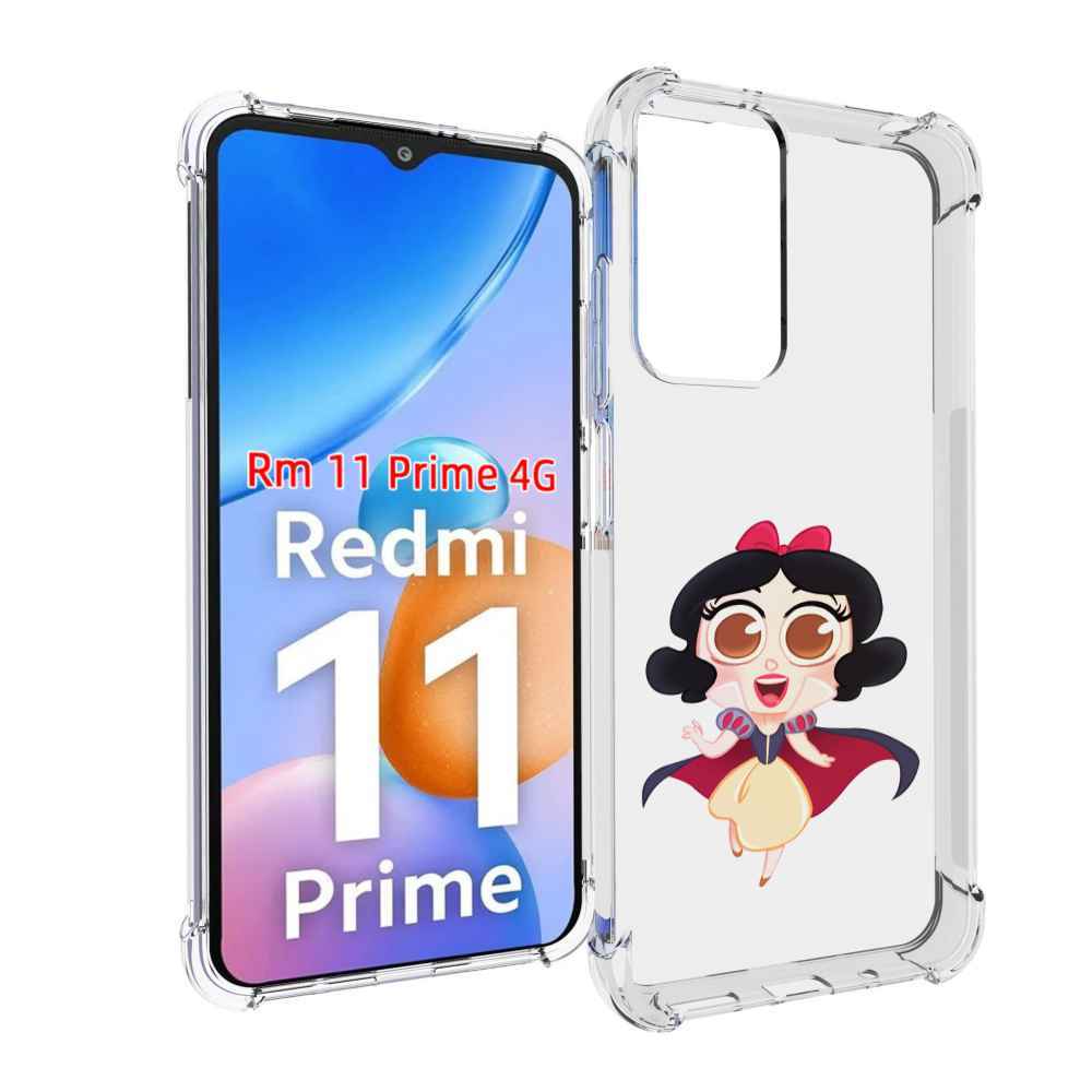 

Чехол MyPads принцеска-нарисованная женский для Xiaomi Redmi 11 Prime 4G, Прозрачный, Tocco